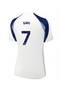 Tottenham Hotspur Xavi Simons #7 Jalkapallovaatteet Naisten Kotipaita 2025-26 Lyhythihainen
